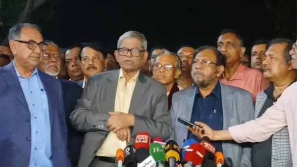 চীন সফর বেইজিংয়ের সঙ্গে বিএনপির সম্পর্ক জোরদার করেছে: ফখরুল